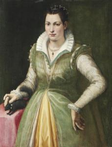 TRABALLESI Bartolommeo 1540-1585,Portrait of a lady,Christie's GB 2009-07-08