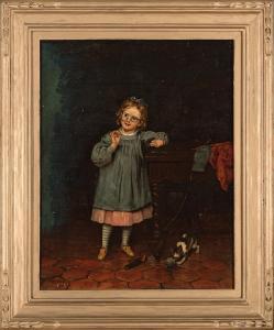 TRACY John Martin 1844-1893,Meddlesome Mattie,1887,Neal Auction Company US 2019-01-27