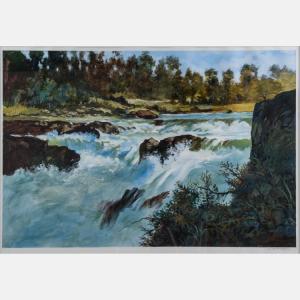 TRAGER Don 1900-1900,River Scene,20th Century,Gray's Auctioneers US 2018-06-06