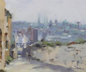 TREACY Liam 1934-2004,BLUE MORNING, CORK,1982,Whyte's IE 2019-05-27