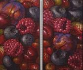 TREBILCOCK Stephen 1952,Cherries, Berries, Plum,2010,Raffan Kelaher & Thomas AU 2025-09-02