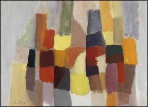 TREMBLAY Gérard 1928-1992,Abstract,1957,Heffel CA 2015-11-28