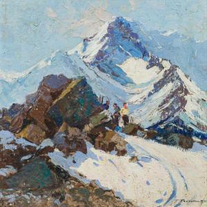 TRENK Franz 1899-1960,The climb,1916,im Kinsky Auktionshaus AT 2020-12-15