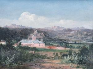 TRENK Henri 1818-1892,Cotmeana Monastery,1861,Artmark RO 2022-12-14