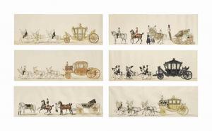 TRENTSENSKY Matthias 1970-1868,Six voitures impériales de la cour d'Autriche,Christie's 2017-03-07