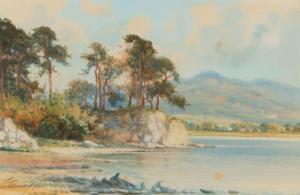 TREVOR George 1920-1940,BY THE LOUGH,Ross's Auctioneers and values IE 2024-04-17