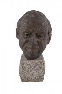 TRIMBLE Gary 1928-1979,Portrait Bust of Actor Cyril Cusack,Adams IE 2016-09-28