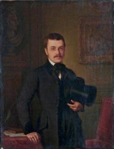 TRIMOLET Anthelme 1798-1866,Portrait d'homme,1841,Beaussant-Lefèvre FR 2020-07-02