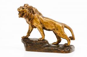 TRINQUE George 1844-1930,A lion,Veritas Leiloes PT 2021-04-14