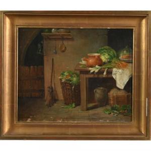 TRINQUIER Antoine 1833,Intérieur de la cuisine,Herbette FR 2021-11-07