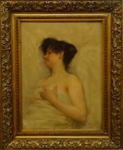 TRIQUET Jules Octave 1867-1914,Femme endormie,Millon & Associés FR 2018-06-07