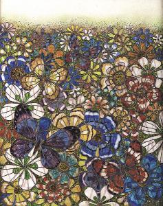 TRIVIGNO Helen 1920-1985,A Field of Flowers,Neal Auction Company US 2003-02-08