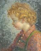 TROIKOWICZ 1900,PORTRET CHŁOPCZYKA,1947,Ostoya PL 2006-02-11