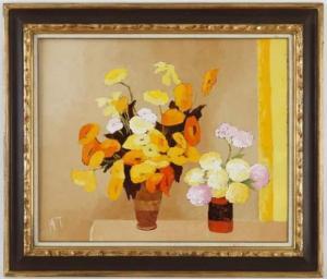 TROILLET Monique 1900-1900,Les fleurs jaunes,Piguet CH 2010-03-10