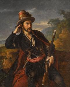 TROPININ Vasily Andreevich 1776-1857,Portrait of Prince Obolensky,1850,Sotheby's GB 2023-07-06