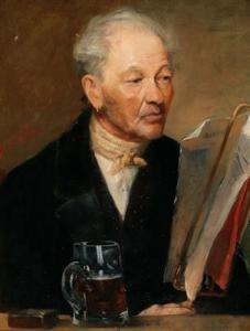TROST Carl 1811-1884,The Avid Reader,Palais Dorotheum AT 2017-12-05