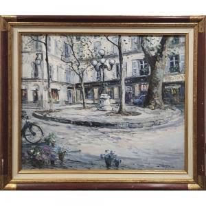 TROTZIER Jean Bernard 1950,PARIS - LA PLACE FURSTENBERG,Herbette FR 2024-01-18