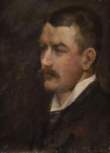 TROUBETZKOY Pierre 1864-1936,A PORTRAIT OF A GENTLEMAN,1892,Hargesheimer Kunstauktionen 2021-11-04