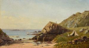 TROUVILLE Henri Charles 1800-1800,Campement en bord de mer,Boisgirard - Antonini FR 2023-06-30