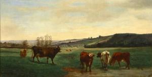 TROYON Constant 1810-1865,Les Vaches,Weschler's US 2006-05-20