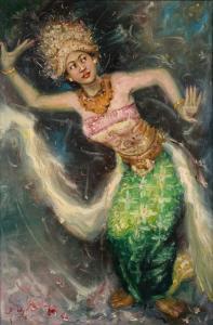 TRUBUS Sudarsono 1926-1966,Balinese dancer,1976,Zeeuws NL 2017-06-08