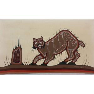 TRUDEAU RANDY C 1954-2013,THE SWIFTNESS AND THE POWER FROM THE LYNX,1981,Waddington's CA 2024-04-18