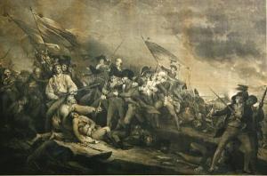 TRUMBULL John 1756-1843,The Battle at Bunker's Hill, near Boston. June 17,1775,Bonhams GB 2008-07-20