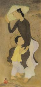 TRUNG THU MAI 1906-1980,Mère et enfant (Mother and Child),1952,Christie's GB 2019-05-26