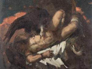 TRUPPE Karl 1887-1959,Male Nude (Study),1942,Auctionata DE 2015-11-28