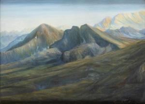 TRUSSARDI Giacinto,Panorama del Col di Lana e del gruppo della Marmol,Bertolami Fine Arts 2023-02-16