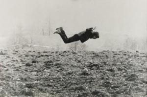 TRUSZKOWSKI Jerzy 1961,The Flying Artist Over an Horizon, praca z cyklu: ,Rempex PL 2020-10-14