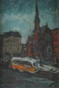 TSCHERNJAWSKI Alex 1933,Street scene,Bellmans Fine Art Auctioneers GB 2023-05-16