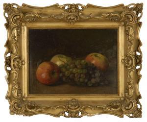 TSCHUDI Rudolf 1855-1923,Still life with apples and grapes,Eldred's US 2010-08-04