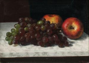 TSCHUDI Rudolf 1855-1923,Still life with grapes and apples,Rosebery's GB 2018-07-18