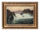 TSCHUDI Rudolf 1855-1923,Untitled (Landscape with River),Hindman US 2022-03-10