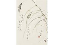 TSUBOUCHI Shoyo,Autumn leaves,Mainichi Auction JP 2018-03-09