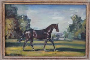 TSURKAN Vladimir 1900-1900,Horse,1919,Mossgreen AU 2017-11-13