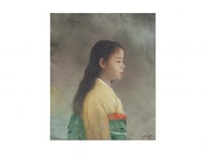 TSUTOMU Fuji 1948,GIRL,Ise Art JP 2015-09-19