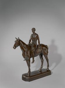 TUAILLON Louis 1862-1919,Amazone zu Pferde,c.1903,Villa Grisebach DE 2016-07-02