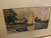 TUCK Albert 1800-1900,Norfolk River landscapes,Keys GB 2016-06-27