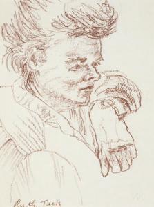 TUCK ruth 1914-2008,Portrait of David Dridan,Elder Fine Art AU 2023-07-31