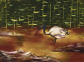 TUCKER Albert Lee 1914-1999,Ibis in a Swamp,1964,Menzies Art Brands AU 2023-06-28