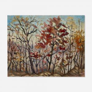 TUCKER Allen 1866-1939,Autumn Landscape,Toomey & Co. Auctioneers US 2024-02-15