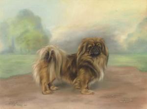 TUCKER D,A Pekingese in a Landscape,1935,Christie's GB 2007-06-22