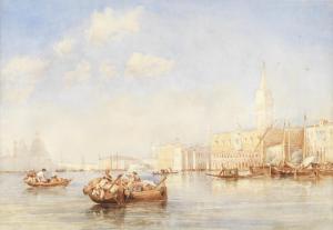 TUCKER Edward Junior 1847-1910,A view of the Grand Canal, Venice,Bonhams GB 2016-06-21