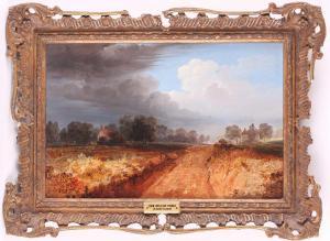 TUCKER John Wallace 1808-1869,Stormy skies over a country lane,Dawson's Auctioneers GB 2022-09-29