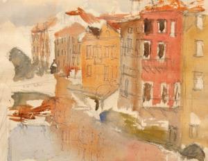 Tuculescu Ion 1910-1962,Venetian Landscape,Artmark RO 2024-02-20