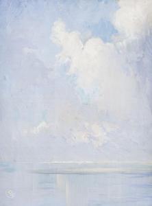 TUDOR HART Percyval 1873-1954,A Study of Sea and Sky,1911,Heffel CA 2022-01-27