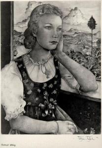 TUGEL Tetjus Otto 1892-1972,Portrait von Frau Ehling,Eva Aldag DE 2006-05-06
