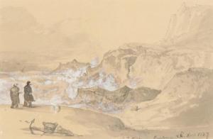 TUITE Joseph Thomas 1800-1875,Coastal scene,1827,Bruun Rasmussen DK 2019-08-05